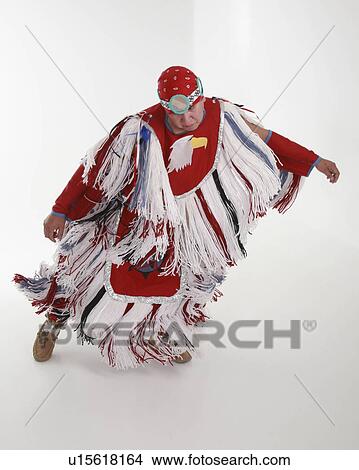man dance face native american canadian in full regalia View Large Photo Image Picture - man dance face native american canadian in full regalia. Fotosearch