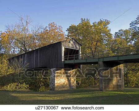 man euharlee covered bridge known creek or lowry View Large Photo Image Stock Photo - man euharlee covered bridge known creek or lowry. Fotosearch