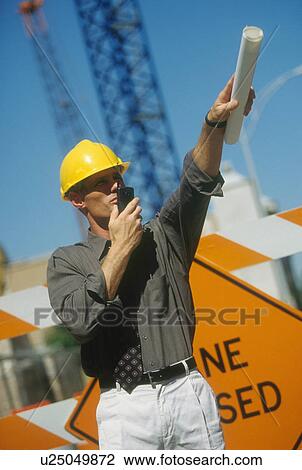 man person construction architect work site View Large Photo Image Stock Image - man person construction architect work site . Fotosearch
