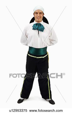 man portrait young in typical mexican costume View Large Photo Image Stock Photography -  man portrait young in typical mexican costume. Fotosearch
