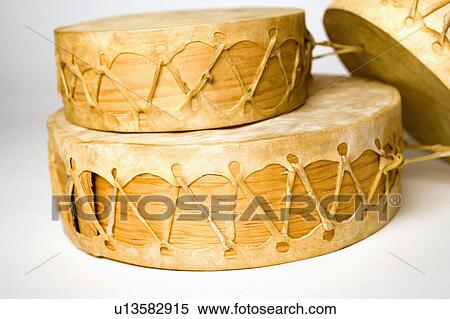 Stock Photography -  music people art closeup three drums craft color. Fotosearch