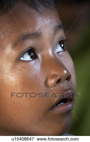 people face children cambodia faces anlon knang  View Large Photo Image Stock Photo -  people face children cambodia faces anlon knang . Fotosearch