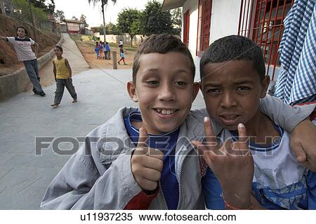Stock Photography -  school children brazil social education nucleus . Fotosearch