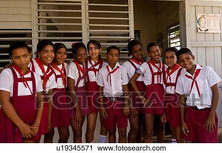 Stock Image -  school children elementary in country australia. Fotosearch