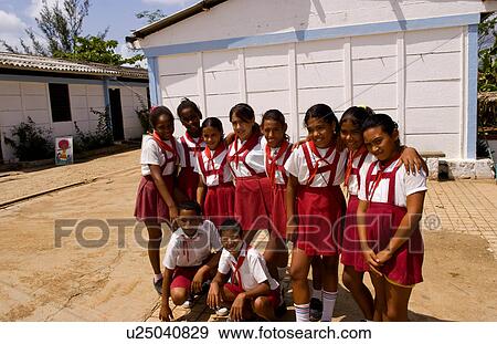 Stock Photo -  school children elementary in country australia. Fotosearch