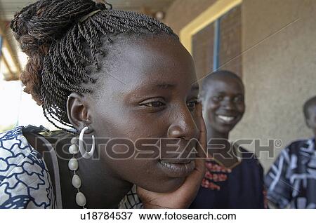 Stock Photo -  school face south sudan loka womens portrait 29 . Fotosearch