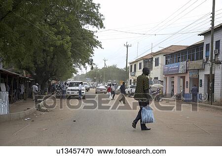 Stock Image -  south sudan street scene in juba africa sub. Fotosearch