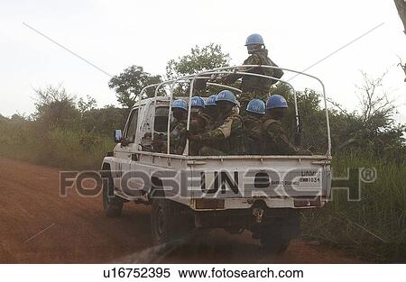 south sudan un armed patrol escorting vehicles View Large Photo Image Stock Photography - south sudan un armed patrol escorting vehicles. Fotosearch