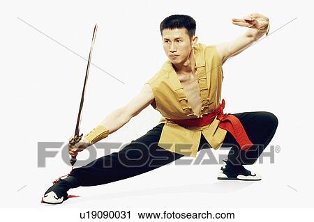 sport man mid adult practicing martial arts 35-39 View Large Photo Image Stock Image - sport man mid adult practicing martial arts 35-39. Fotosearch