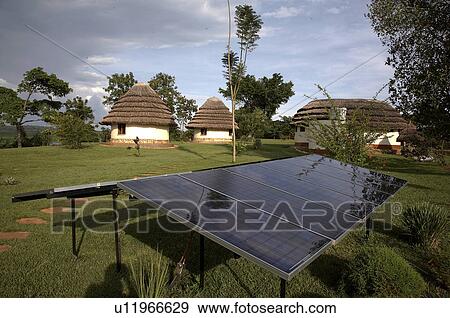 technology uganda haven resort jinja solar cells View Large Photo Image Stock Photo - technology uganda haven resort jinja solar cells . Fotosearch