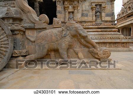 Stock Image -  temple in darasuram kumbakonam tamilnadu india. Fotosearch