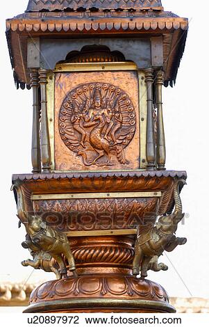 temple in thanjavur tamilnadu india mast closeup View Large Photo Image Stock Image - temple in thanjavur tamilnadu india mast closeup. Fotosearch