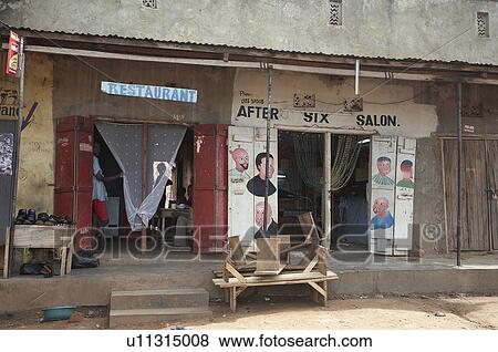 Stock Photo -  uganda shops nakifuma village mukono district . Fotosearch