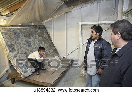 Stock Image -  usa washington state community mexican migrant. Fotosearch
