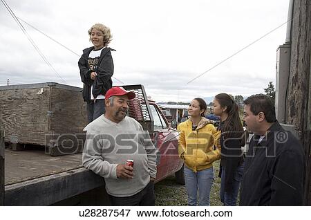 Stock Photo -  usa washington state community mexican migrant. Fotosearch