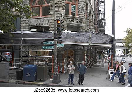 usa washington state seattle city scape street View Large Photo Image Stock Photography - usa washington state seattle city scape street. Fotosearch