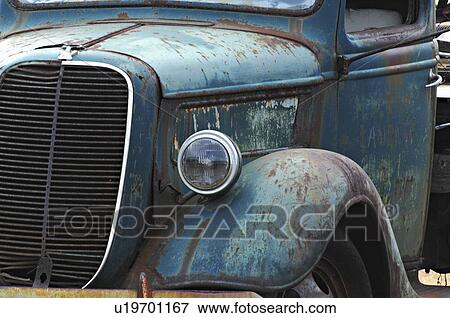 vintage conceptual section image antique pick up View Large Photo Image Stock Photo - vintage conceptual section image antique pick up. Fotosearch