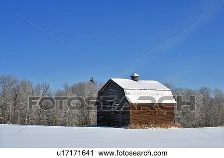 vintage winter horozontal landscape old barn View Large Photo Image Stock Image - vintage winter horozontal landscape old barn . Fotosearch