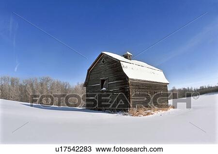 vintage winter horozontal landscape old barn View Large Photo Image Stock Image - vintage winter horozontal landscape old barn . Fotosearch