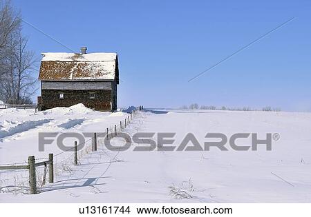 vintage winter horozontal scenic barn farm View Large Photo Image Picture - vintage winter horozontal scenic barn farm . Fotosearch