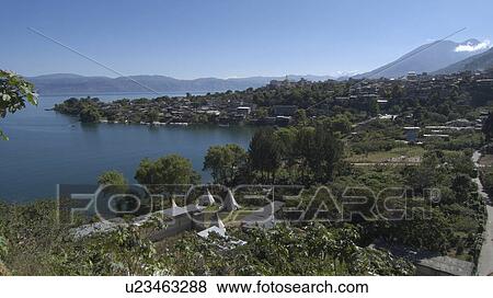 Stock Photo -  water guatemala san pedro la laguna lake atitlan . Fotosearch