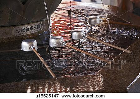 Stock Photo -  water japan sensoji buddhist temple dedicated . Fotosearch