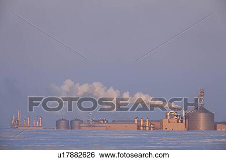 winter potash industry factory sunset View Large Photo Image Stock Photograph - winter potash industry factory sunset. Fotosearch