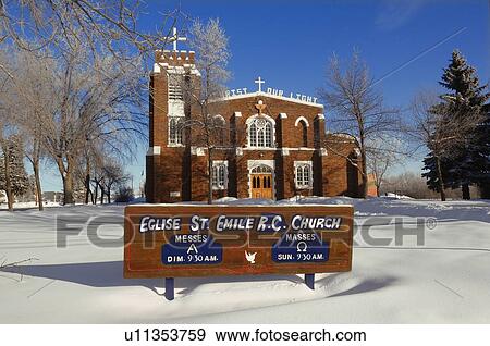 winter scenic catholic church in town legal View Large Photo Image Stock Photo -  winter scenic catholic church in town legal. Fotosearch