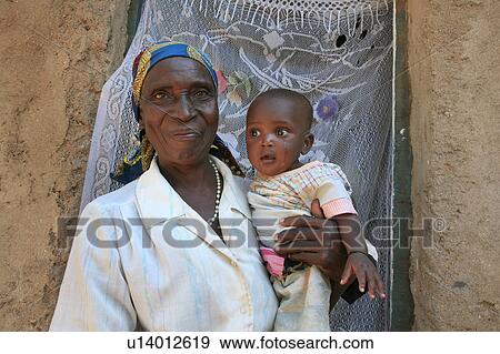 Stock Photo -  woman child children women burundi grandchild . Fotosearch