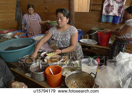 woman food women guatemala san pedro la laguna  View Large Photo Image Stock Photo -  woman food women guatemala san pedro la laguna . Fotosearch