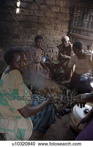 woman food women uganda making matoke steamed View Large Photo Image Stock Image - woman food women uganda making matoke steamed . Fotosearch