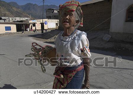 Stock Photo -  woman guatemala old san juan la laguna . Fotosearch