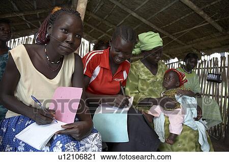 Stock Image -  woman school women south sudan loka womens adult . Fotosearch
