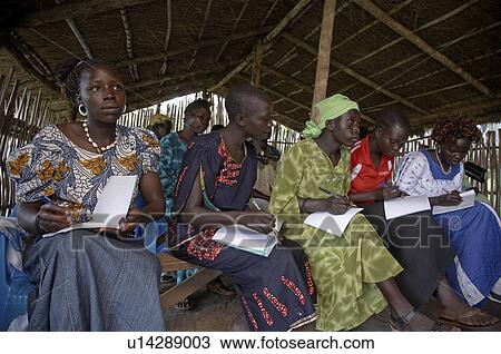 Stock Image -  woman school women south sudan loka womens adult . Fotosearch