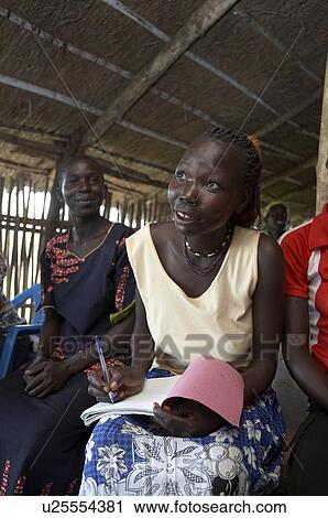 Stock Image -  woman school women south sudan loka womens adult . Fotosearch