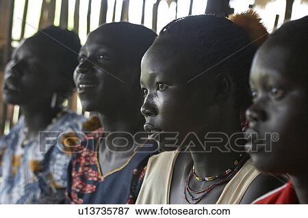 Stock Photo -  woman school women south sudan loka womens faces . Fotosearch