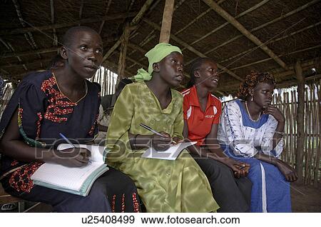 Stock Photo -  woman school women south sudan loka womens adult . Fotosearch