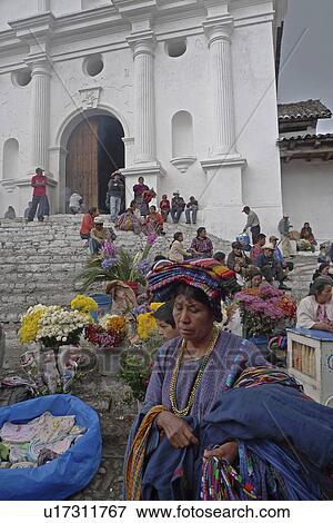 woman women guatemala selling cloth in front View Large Photo Image Stock Photo - woman women guatemala selling cloth in front . Fotosearch
