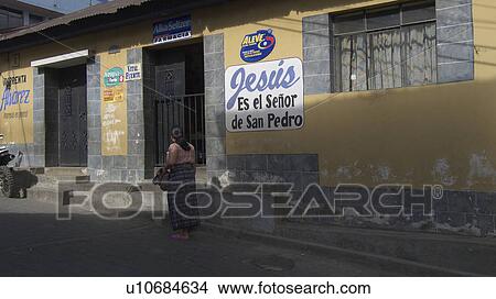 Picture -  women guatemala san pedro la laguna lake atitlan . Fotosearch