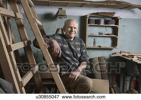 Carpenter in Workshop View Large Photo Image Stock Photo - Carpenter in Workshop. Fotosearch