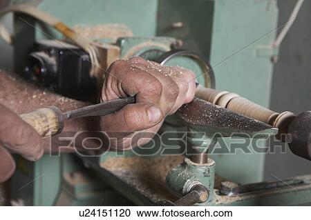 Carpenter Shaping Wood on a Lathe View Large Photo Image Stock Image - Carpenter Shaping Wood on a Lathe. Fotosearch