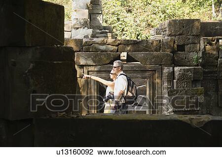 Couple Among Ruins View Large Photo Image Stock Image - Couple Among Ruins. Fotosearch