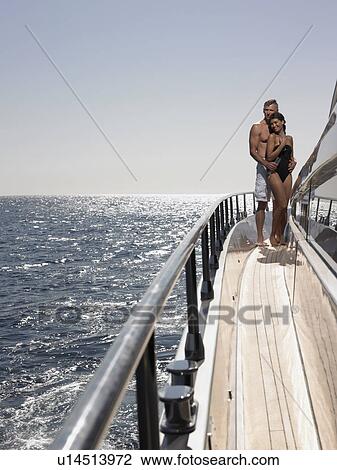 Couple on a Boat View Large Photo Image Stock Image - Couple on a Boat. Fotosearch