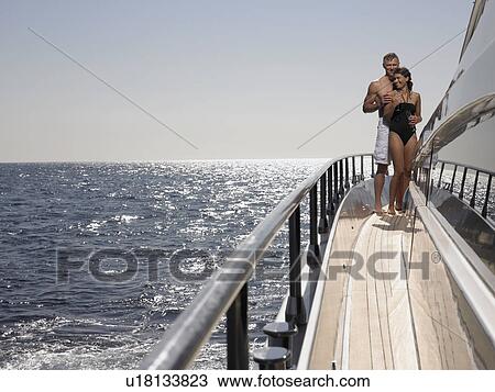 Couple on a Boat View Large Photo Image Stock Image - Couple on a Boat. Fotosearch