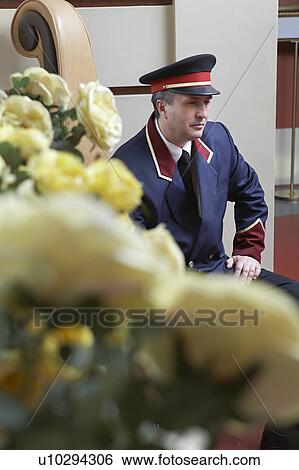 Hotel Doorman Stock Photograph U10294306 Fotosearch