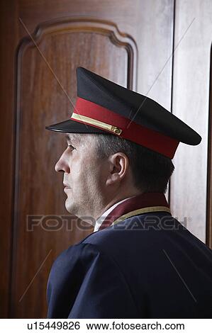 Stock Photograph - Hotel Doorman. Fotosearch