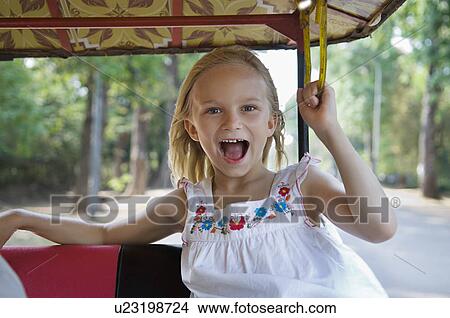 Little Girl Riding in Rickshaw View Large Photo Image Picture - Little Girl Riding in Rickshaw. Fotosearch