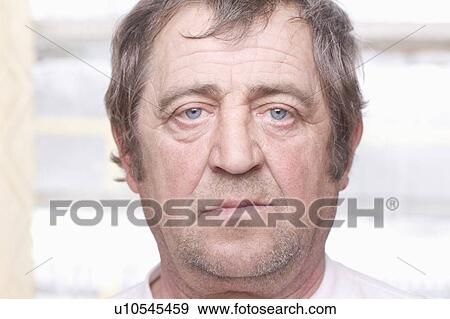 Stock Photo - Mature man, portrait. Fotosearch