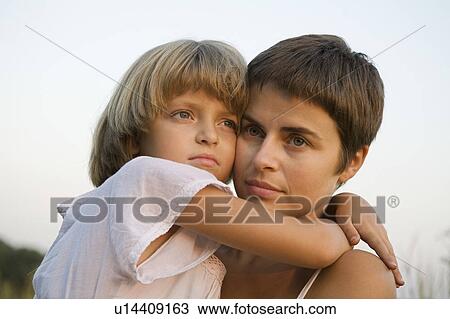 Stock Image - Mother and Daughter. Fotosearch