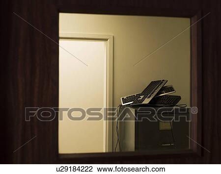 Stock Image - Office Corridor. Fotosearch